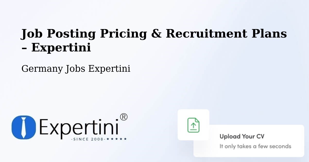 Job Posting Pricing & Recruitment Plans – Bark - Bark, Germany Jobs Expertini